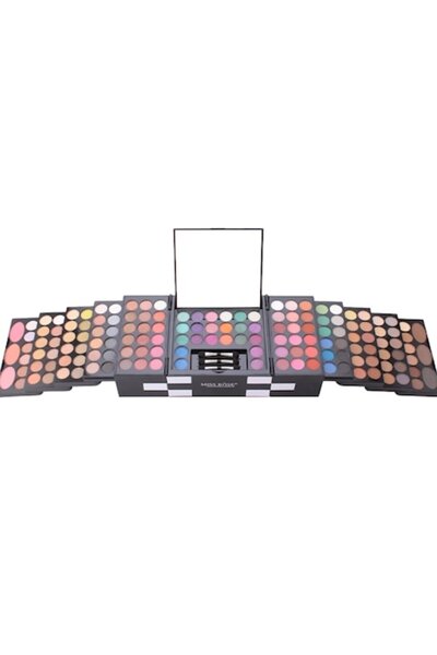 iTin MISS ROSE BLOCKBUSTER 3D επαγγελματικό σετ μακιγιάζ, 148 χρώματα, έντονα χρώματα