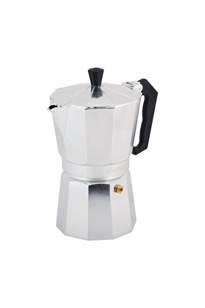 Kamille Stovetop espresso maker, Kamille, 300 ml, aluminum, 6 cups, 19 cm
