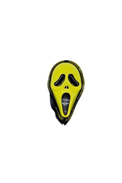 Fabrilux Mască de Halloween cu fantomă galbenă și glugă