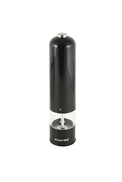 Kamille ηλεκτρικός μύλος, ανοξείδωτο ατσάλι, μαύρο