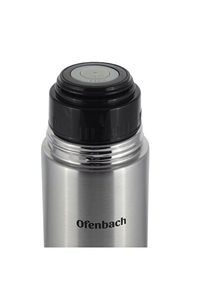 Ofenbach Stainless Steel Vacuum Thermos 750 ml with Cup Lid, 100% Leakproof