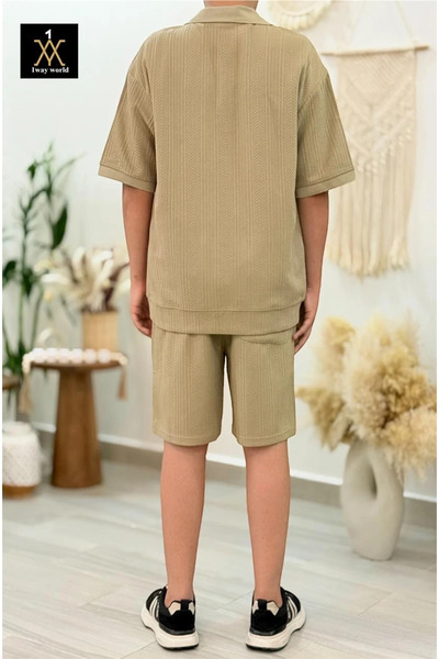 1way Men's summer short-sleeved suit