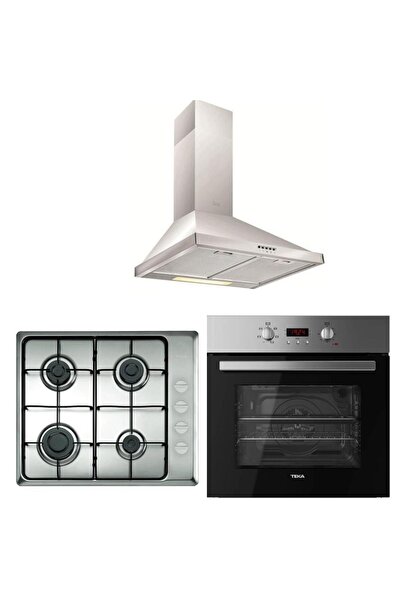 Teka İnox Ankastre Set ( HEB 723 SS - HLX 60 - DF 60 )
