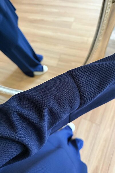 Ka Hijab Liora Premium Rayon Suit - Navy Blue