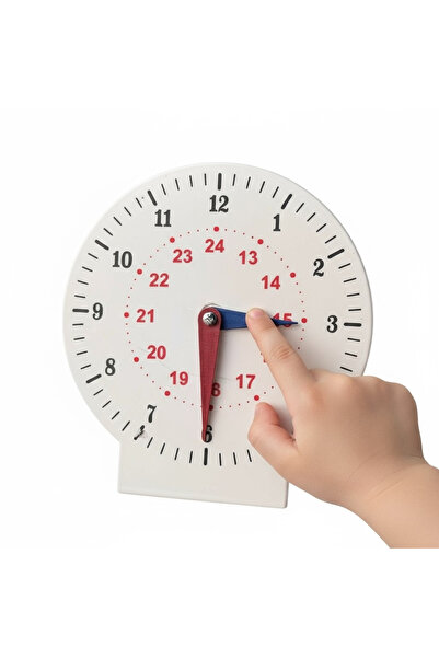 edumatoys ساعة تعليمية ملونة – اعلم الأطفال بمفهوم الوقت بطريقة ممتعة!