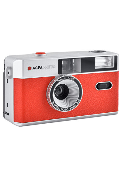 AgfaPhoto 35mm Film Camera, Red