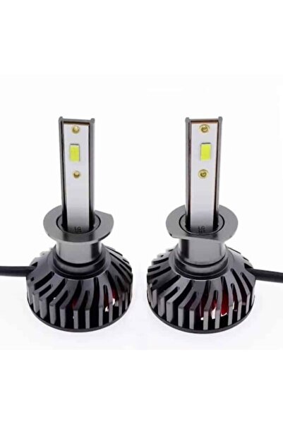 BZRSH Set de 2 becuri auto LED H1 F2 COB, 100W, BZRSH, alb rece, 12.000 lumen...