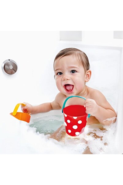Hape Bath Time Playset — Three Water Wheels for Toddlers, Plastic, Multi-color
