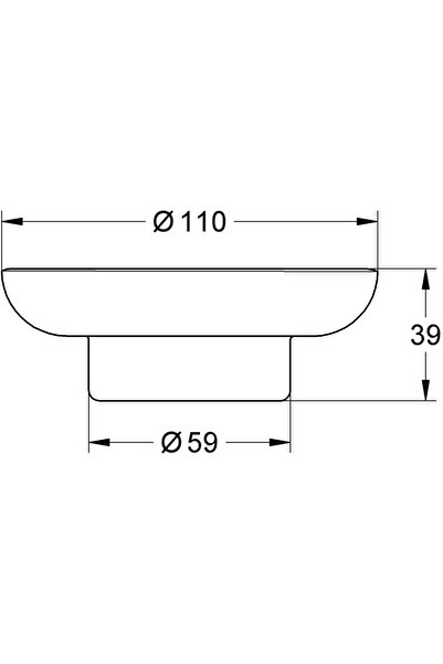 Grohe Essentials Soap Dish, Model 40368001