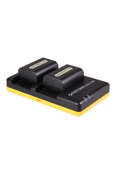 Patona Dual Quick Camera Charger, Patona, Compatible with Canon BP-508, USB, ...