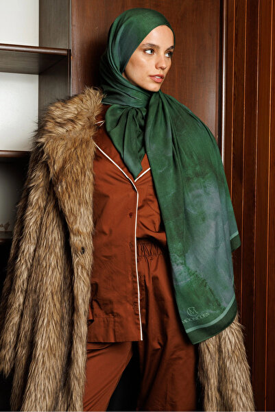 Mooncorn Σαλιάρα Ραμί με σχέδιο Σμαραγδένιο Μορέλ