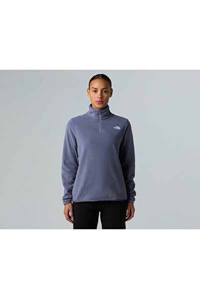 THE NORTH FACE W Glacier Fleece 1/4 Zip Jacket Women's Outdoor Quarter Zip Fleece Top