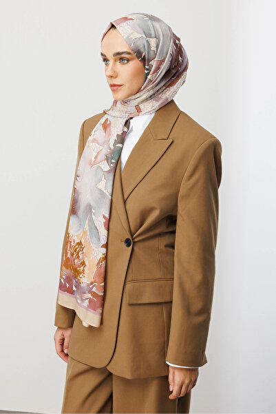 Mooncorn Σάλι με σχέδιο βανίλιας MC Ramie