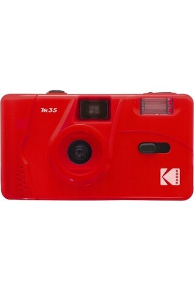 Kodak reusable 35 mm film camera, Red