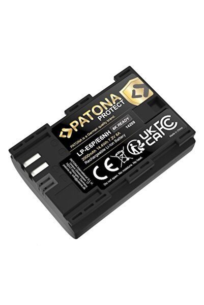 Patona Baterie LP-E6P 2000mAh pentru Canon (R5 Mark II, R6 Mark II, R7, R6, R...