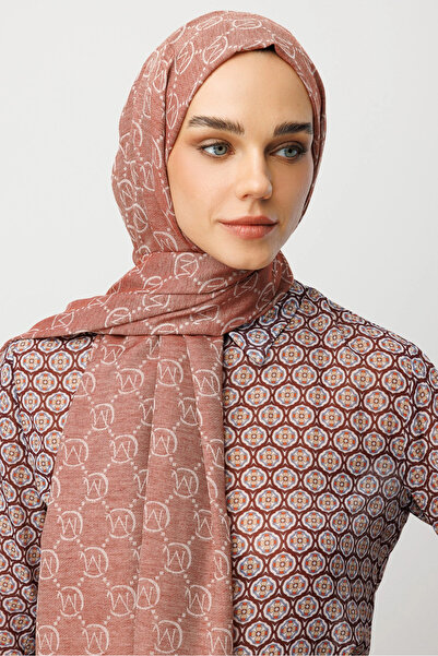 Mooncorn Tile Wool Silk Shawl