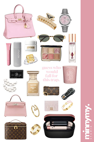 Minnymy Soft Luxury Collection Sticker, Çıkartma, Ajanda, Günlük, Planlayıcı,...