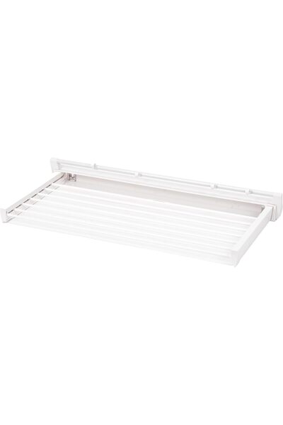 Home Dwell حامل تجفيف الملابس القابل للسحب والمثبت على الحائط - علاقة غسيل صغ...