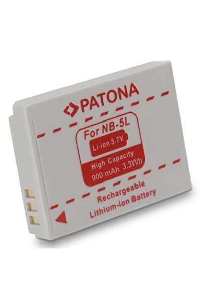 Patona Battery for Canon IXUS 800 IS / 850 IS / 900 TI (NB-5L)