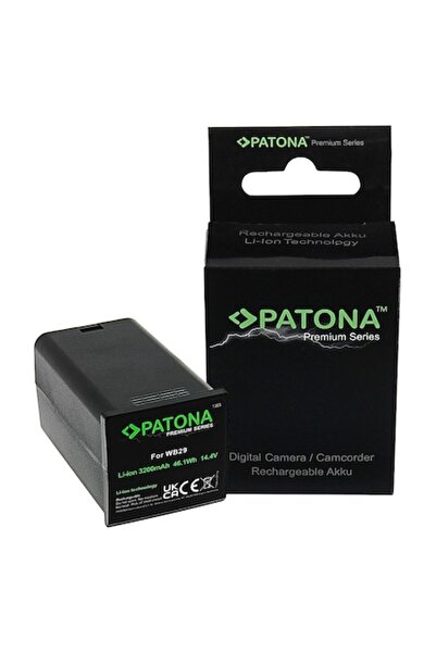 Patona Baterie Premium WB29 pentru bliț Godox AD200, 3200mAh