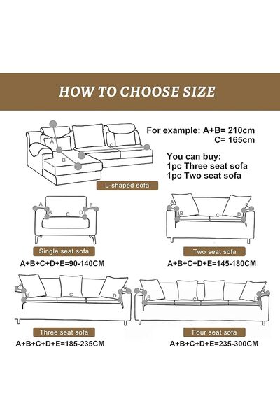 Generic Infosen Stretch Armrest Sofa Cover, Fashion Printed Elastic Waterproof, Pet Protective, with Pillowc