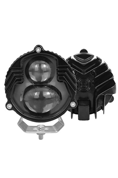 BZRSH Proiector LED auto OFF-ROAD, 67 mm, 50W, 2 fascicule, 12V-24V, 6000K, c...