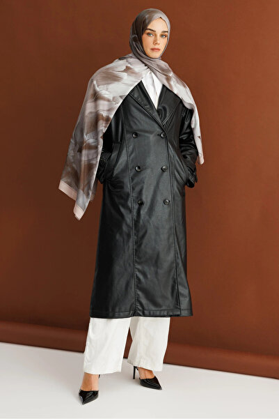 Mooncorn Σάλι Ramie με σχέδιο βιζόν Fleur