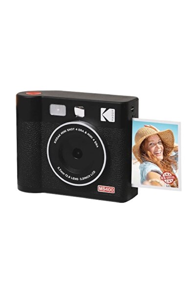 Kodak Mini Shot 4 ERA Instant Camera, Black
