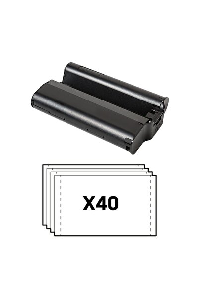 Kodak PHC-40 photo paper and cartridge set for PD450, PD460, PD480
