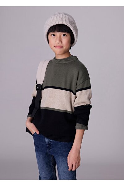 MAYORAL Boy's Color Block Sweater
