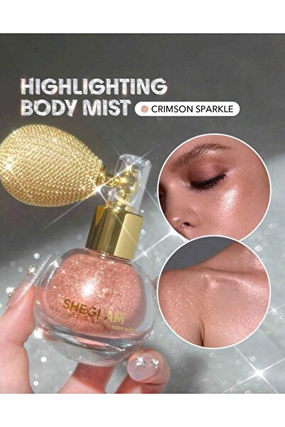 SHEGLAM go go glow champagne shimmer- HİGHLİGHTİNG BODY MİST