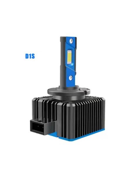 BZRSH Set de 2 becuri auto LED D1S Canbus HID-to-LED Plug & Play 70W (35W/bec) 10000LM 6500K