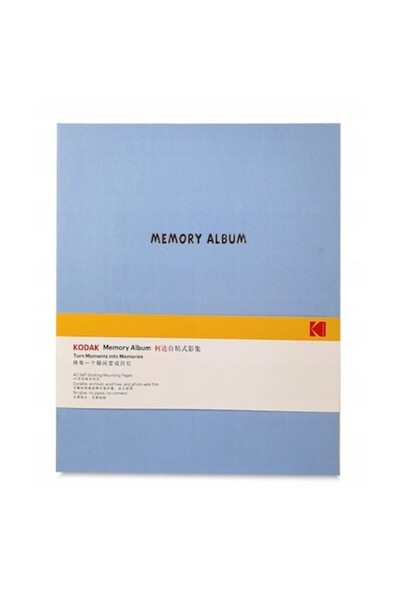 Kodak Album foto autoadeziv semilucios, 40 de pagini, albastru