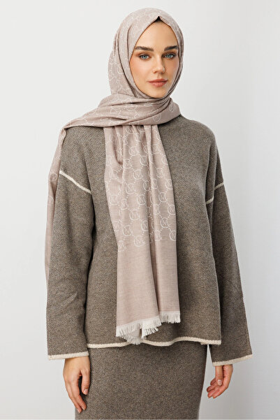 Mooncorn Soft Pink Wool Silk Shawl