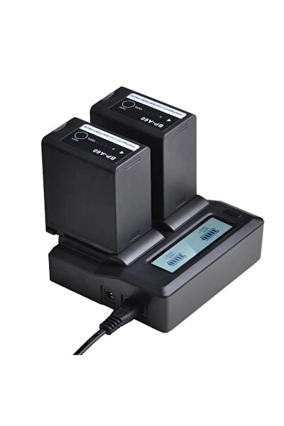 Batmax Încărcător dublu BP-A60/BP-A30/BP-A90, încărcare rapidă, pentru Canon ...