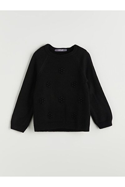 LC Waikiki Lcw Eco Crew Neck Girl's Knitwear Sweater