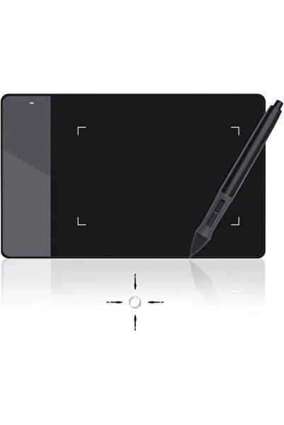 Huion 420 Graphic Tablet 4 x 2.23 in, 2048 Pressure Levels, OSU & Digital Signature Compatible