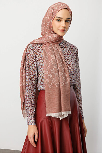 Mooncorn Tile Wool Silk Shawl