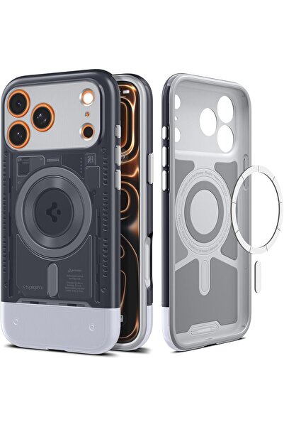 Spigen Classic C1 MagFit for iPhone 17 Pro MAX case cover MagSafe compatible - Graphite