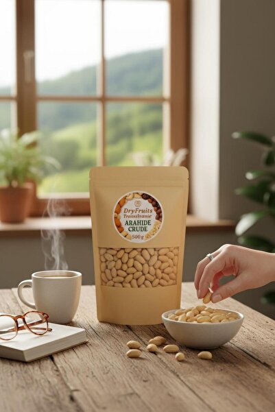 SC DRY FRUITS TRANSILVANIA SRL Raw, shelled peanuts 500 g