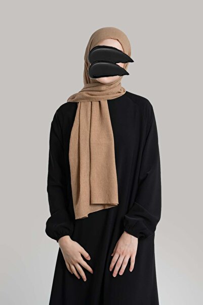 Emare Şal Crinkle Natural