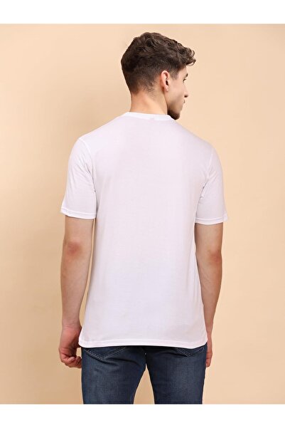 Pure Infinity Men’s 2-Pack Cotton T-Shirt Combo – White & Black | Breathable Regular Fit