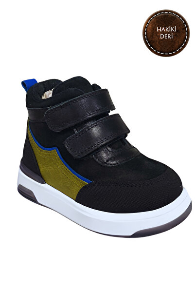 şenler bebe world kids Baby, Children's Boots Genuine Leather Orthopedic Sole, Soft Lining, Breathable