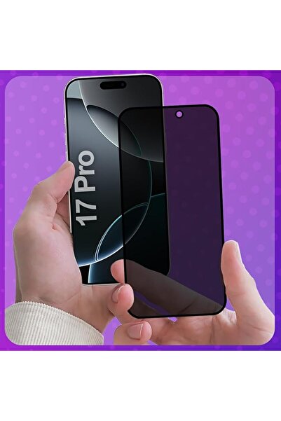 Generic 2 Pack iPhone 17 Pro Privacy Tempered Glass Screen Protector, 9H