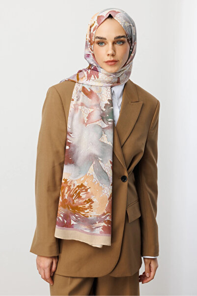 Mooncorn Σάλι με σχέδιο βανίλιας MC Ramie