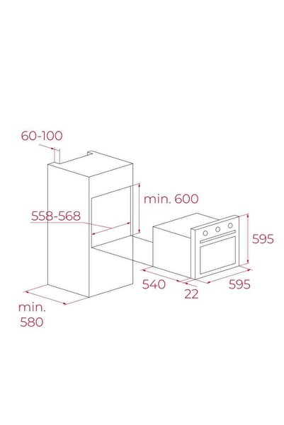 Teka CHEF 5 Siyah Ankastre Set ( HAK 625 BK BÖREK ŞEFİM - GBE 64002 BK - ATV 60 BK )