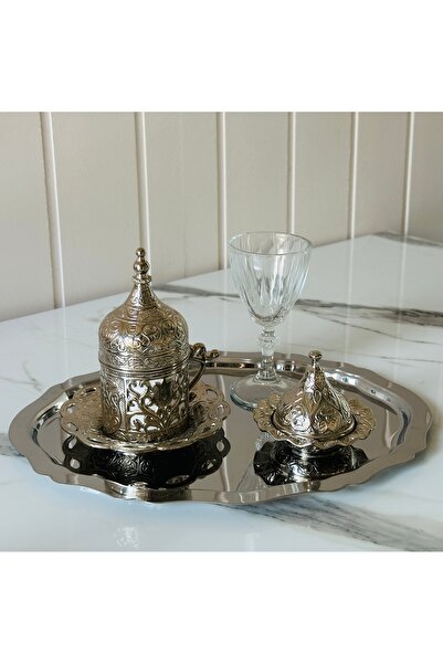 Melinda Lunea 6-Piece Oval Wavy Presentation Serving Tray (20X25Cm)