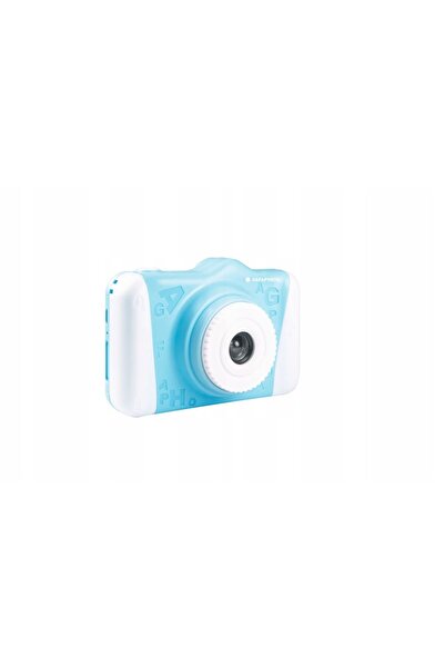 AgfaPhoto Reali Kids Cam 2 - Kids Compact Digital Camera with Video, 8GB MicroSD, Blue