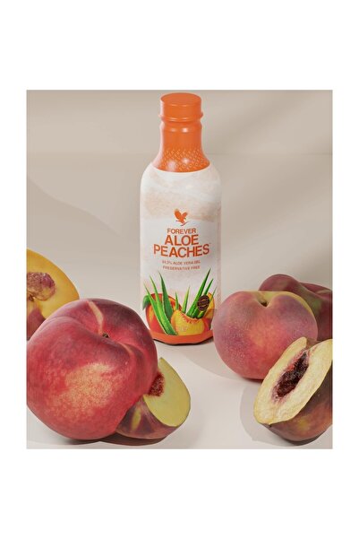 Forever Aloe Peaches, 90.7% Pure Aloe Vera Gel, 1000 ml