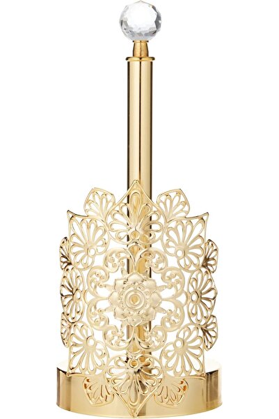 Zeyve Paper Towel Holder, Royal Gold, 32×12 cm